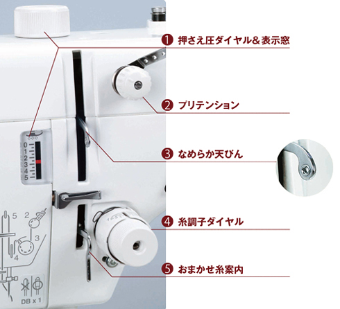 ジャノメ 780DX 職業用ミシン